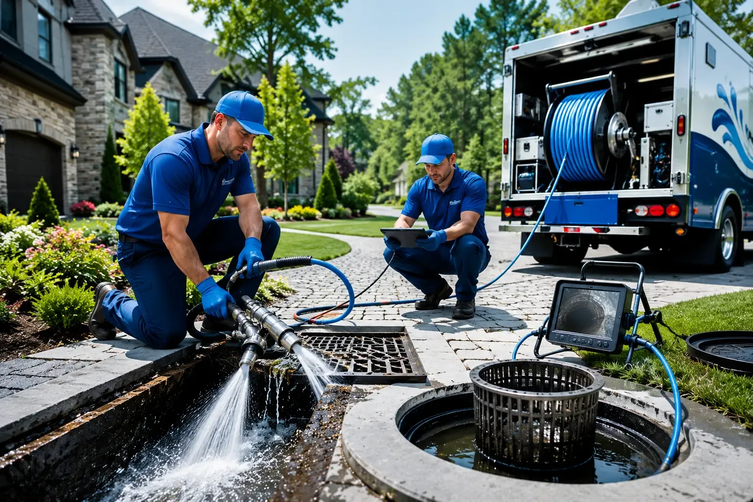 Local outdoor drain cleaning professionals in Holcomb, MO